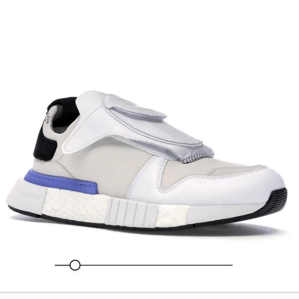 Adidas Futurepacer Boost Sneaker in White/ Grey/Black - Picture 16 of 16